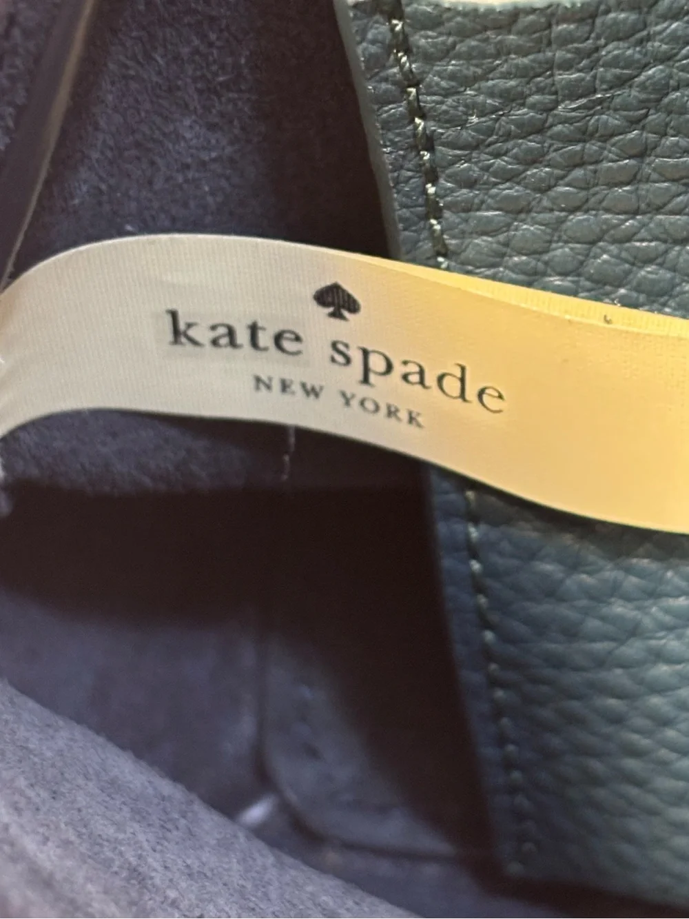KATE SPADE Millie Bow Flap Crossbody Bag in Dark Turquoise